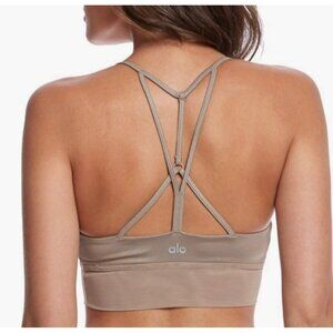 Alo Yoga Lavish Bra Gravel Small